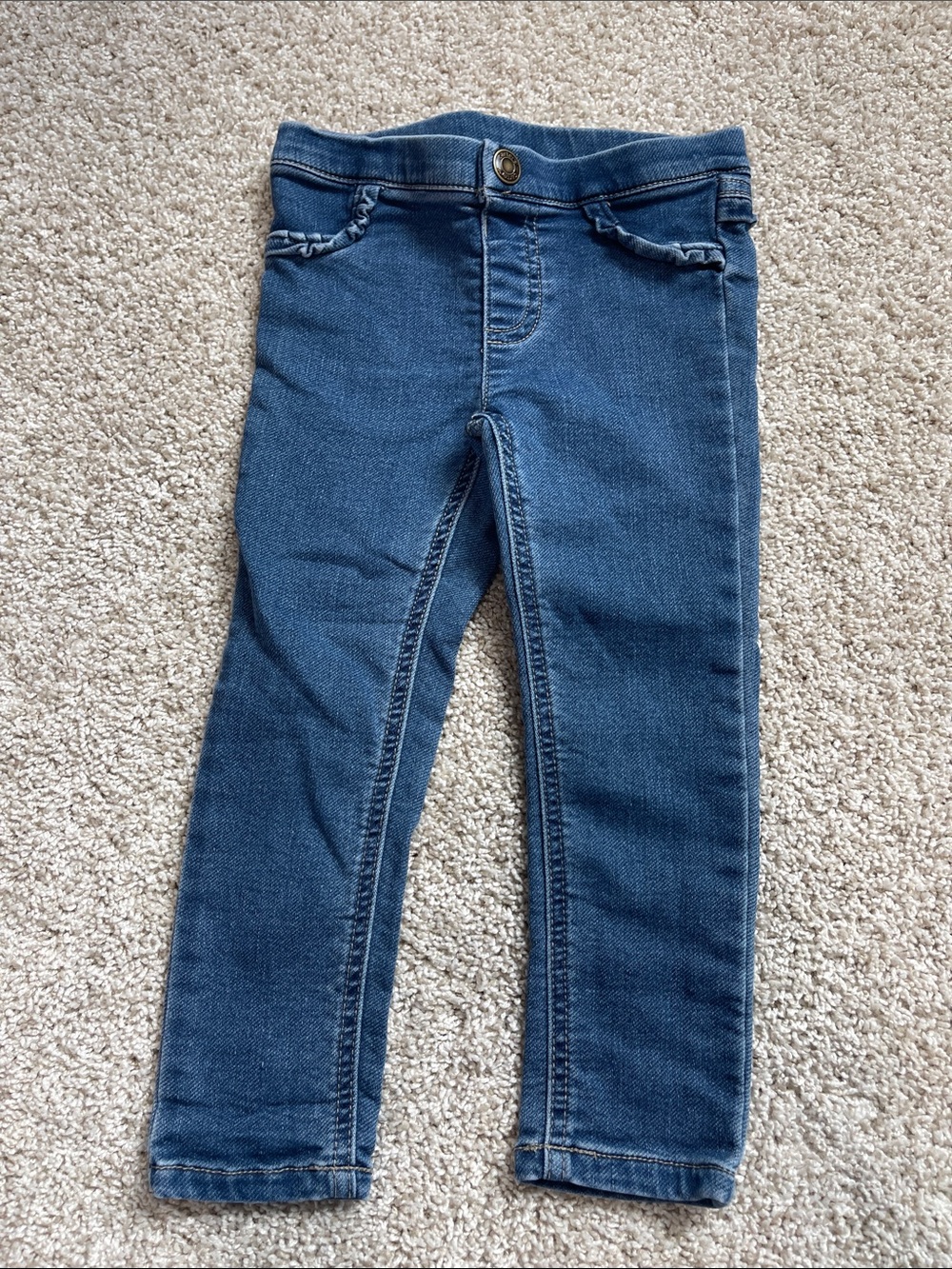Carter's Light Blue Toddler Denim Jeggings